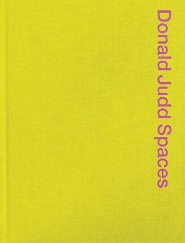 DONALD JUDD SPACES cover image